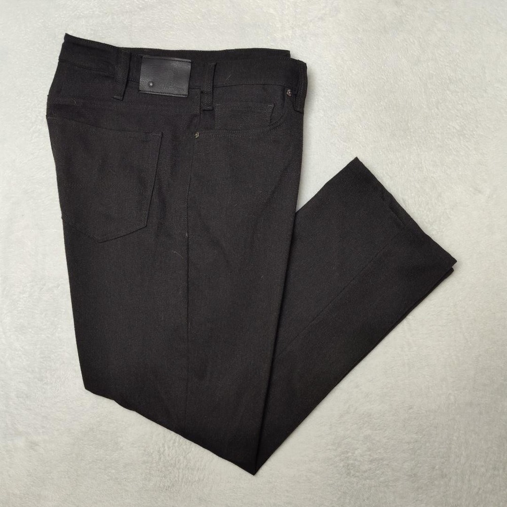 34 Heritage Pants Mens 38x30 Black Charisma Chino Stretch‎ 5 Pockets Denim Work